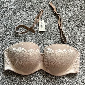 NWT soma strapless bra